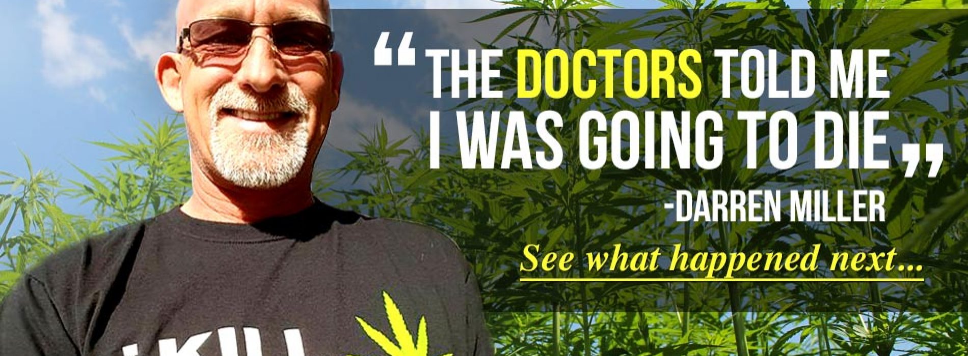‘Ongeneeslijk zieke’ man (50) geneest van kanker door cannabisolie