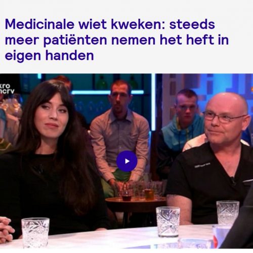 Medicinale wiet kweken: steeds meer patiënten nemen het heft in eigen handen (video)