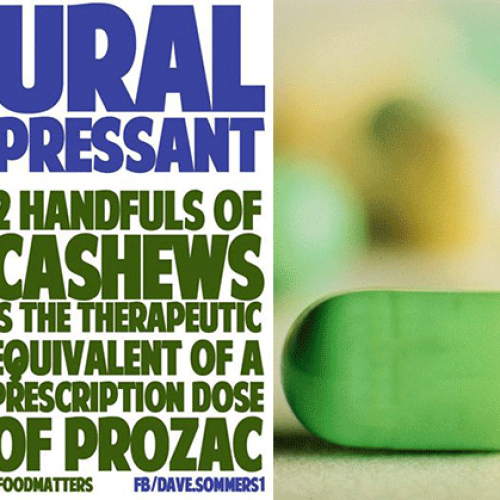 Ben je depressief? “Cashewnoten zijn net zo effectief als Prozac”