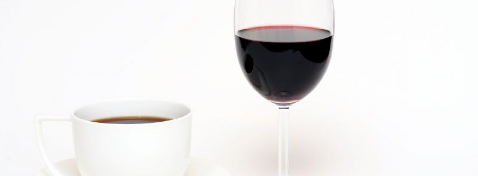 Goed voor de darmen: wijn en koffie