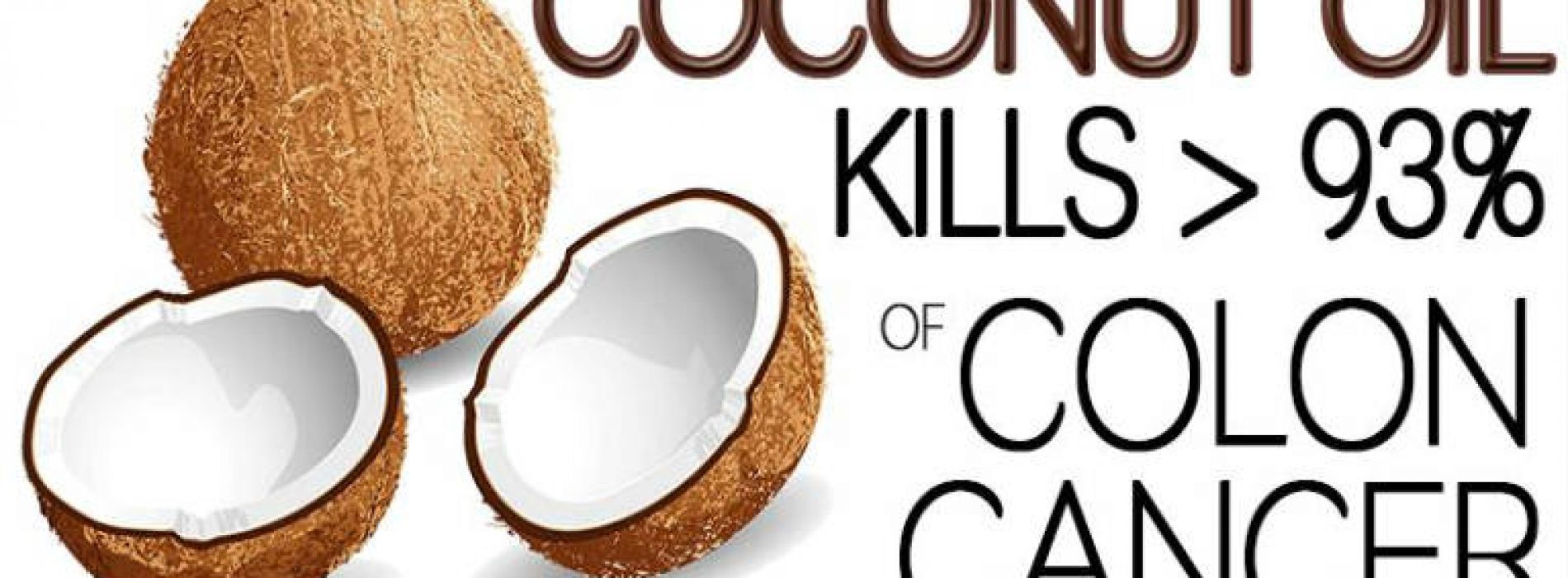 Zelfs artsen zijn geschokt: kokosolie doodt 93% van de kankercellen in de dikke darm! (VIDEO)