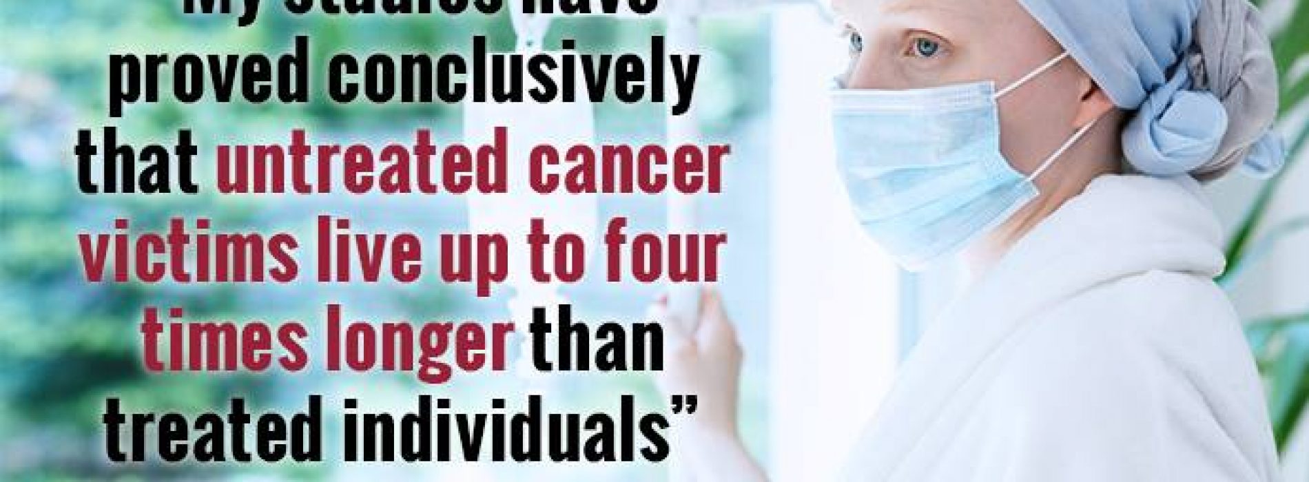 Chemotherapie doodt mensen, geen kanker Dr. Hardin B. Jones
