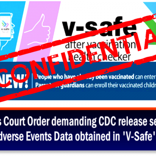 ICAN verkrijgt gerechtelijk bevel waarin wordt geëist dat CDC geheime gegevens over bijwerkingen van COVID-vaccins vrijgeeft die zijn verkregen in het ‘V-Safe’-programma