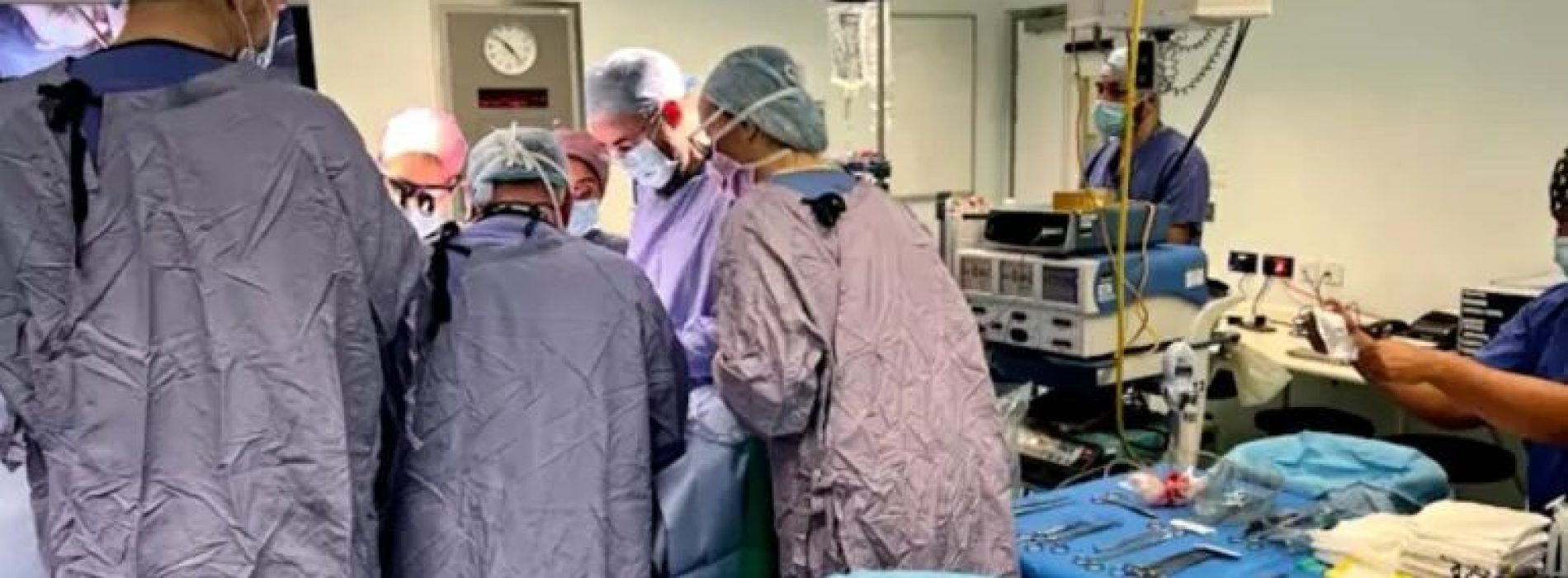 Groot-Brittannië voert allereerste baarmoedertransplantatie uit terwijl zuster baarmoeder doneert